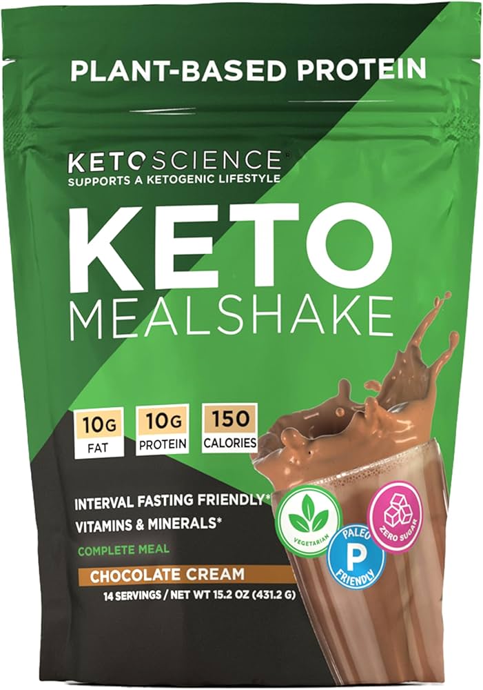 Ketoscience Keto Meal Shake - Chocolate Cream - Plant Protein - Sterling Distributors