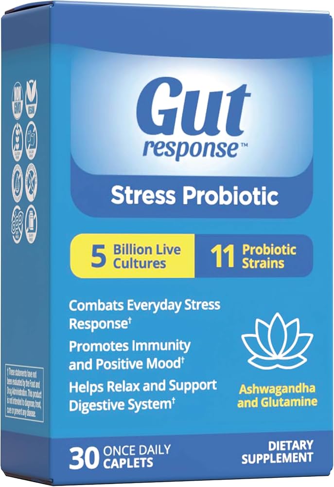 Gut Response Stress Probiotic Caplets - Sterling Distributors