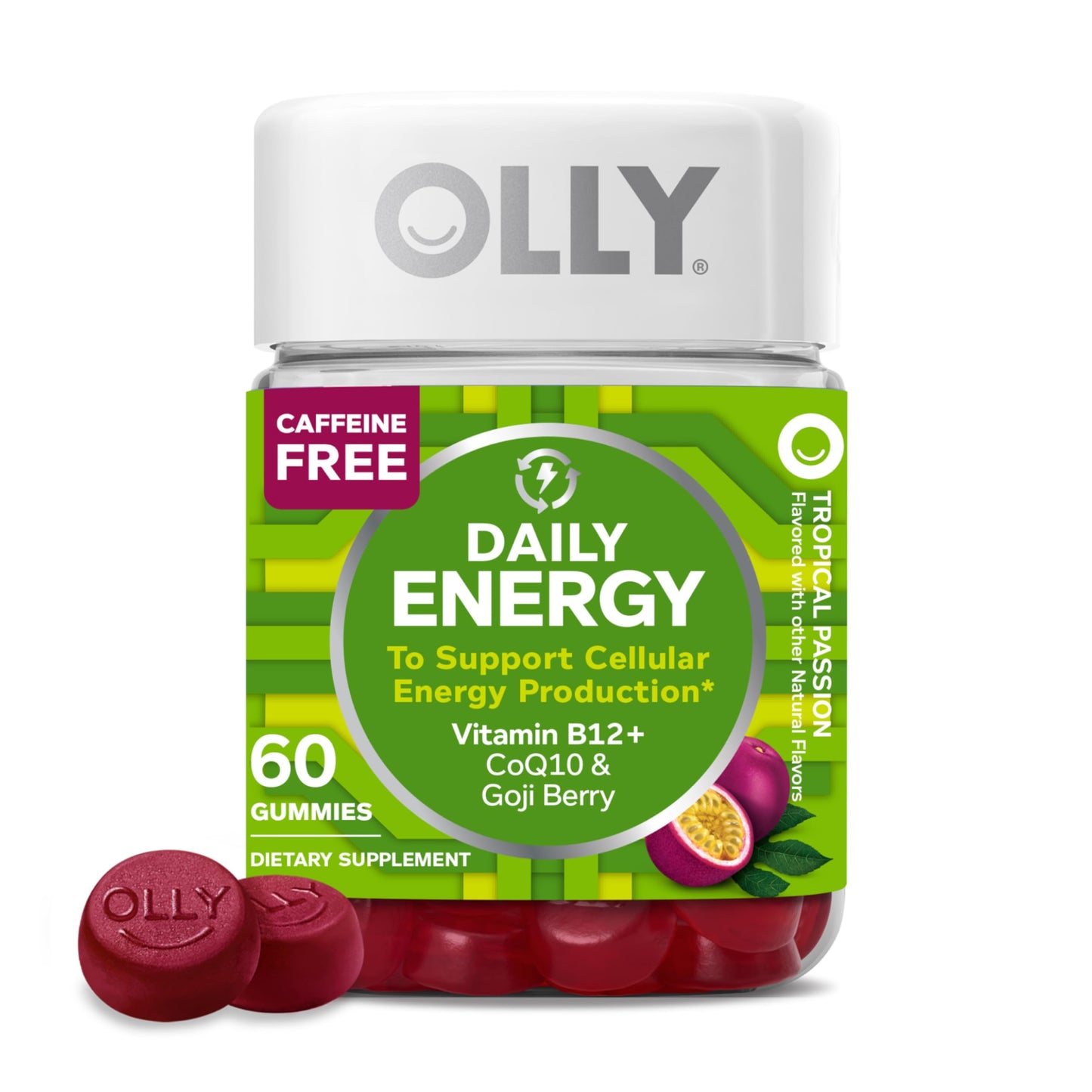 OLLY Daily Energy Gummies - 60 Ct - Sterling Distributors