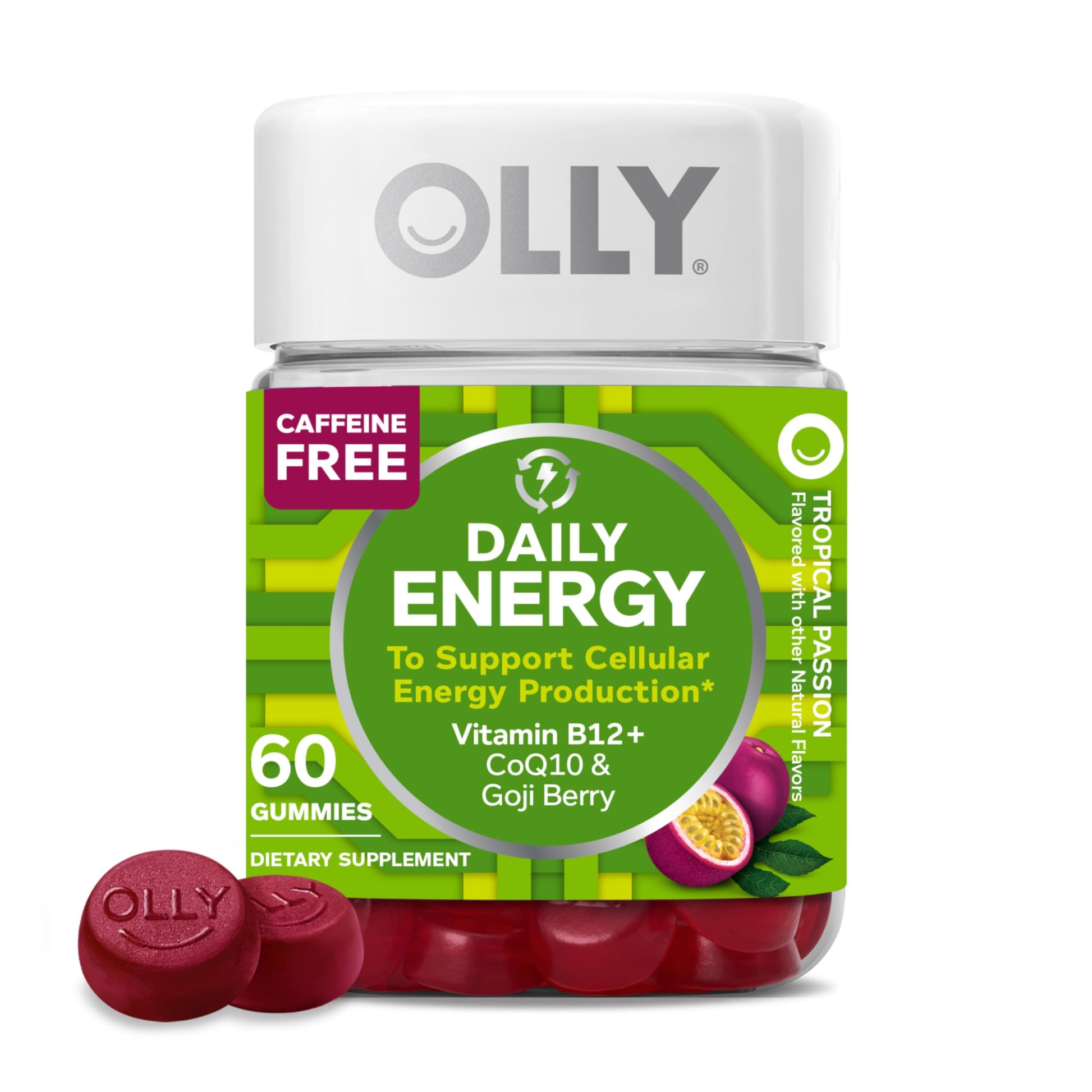 OLLY Daily Energy Gummies - 60 Ct - Sterling Distributors
