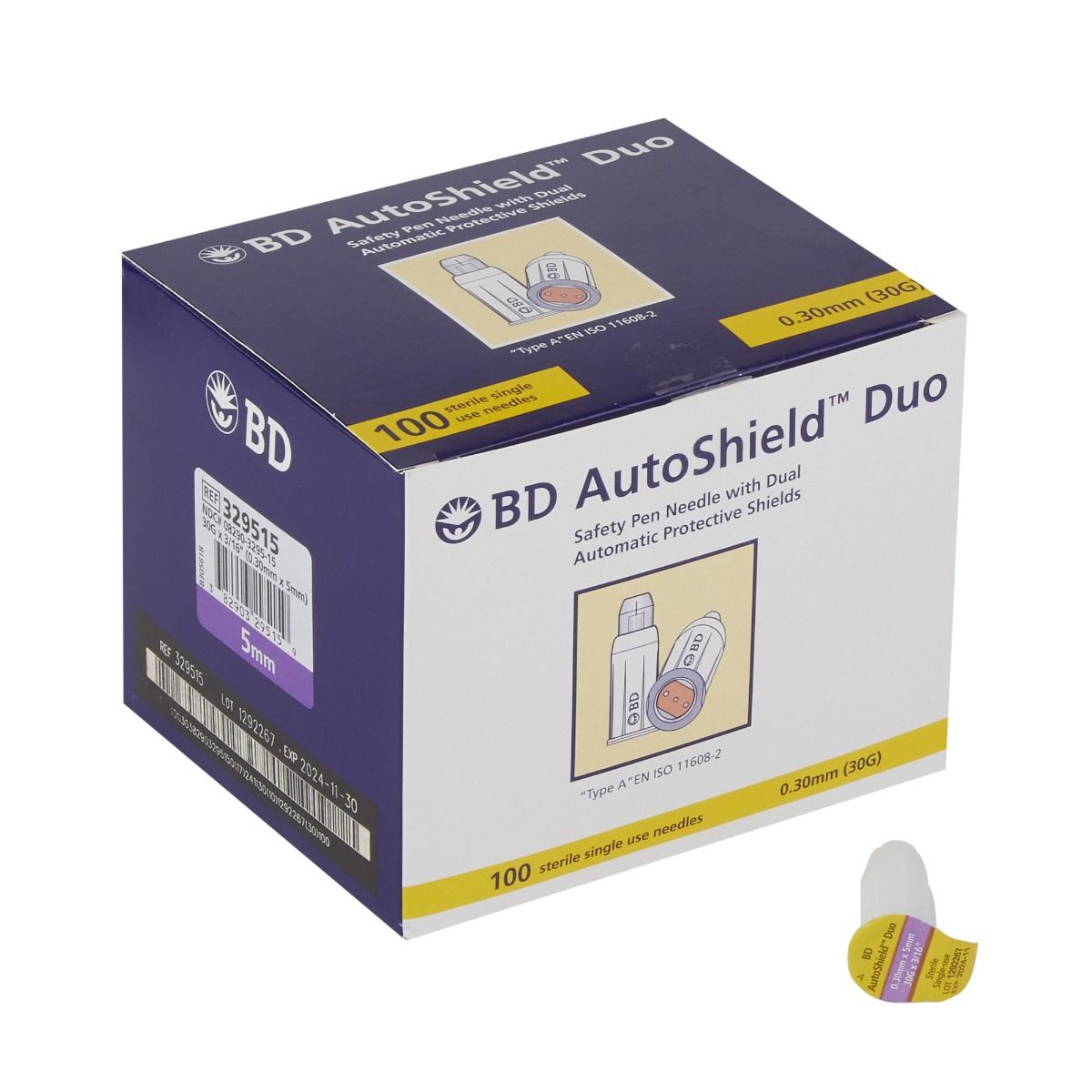 BD Autoshield Duo Insulin Pen Needle 30g 5mm - Sterling Distributors