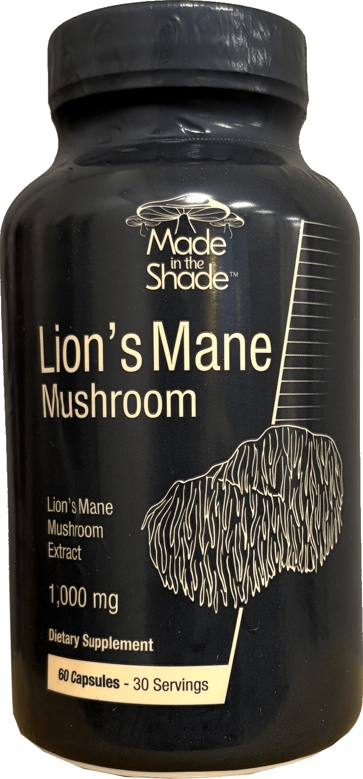Made In The Shade Lion's Mane 1,000 mg. Capsules - Sterling Distributors