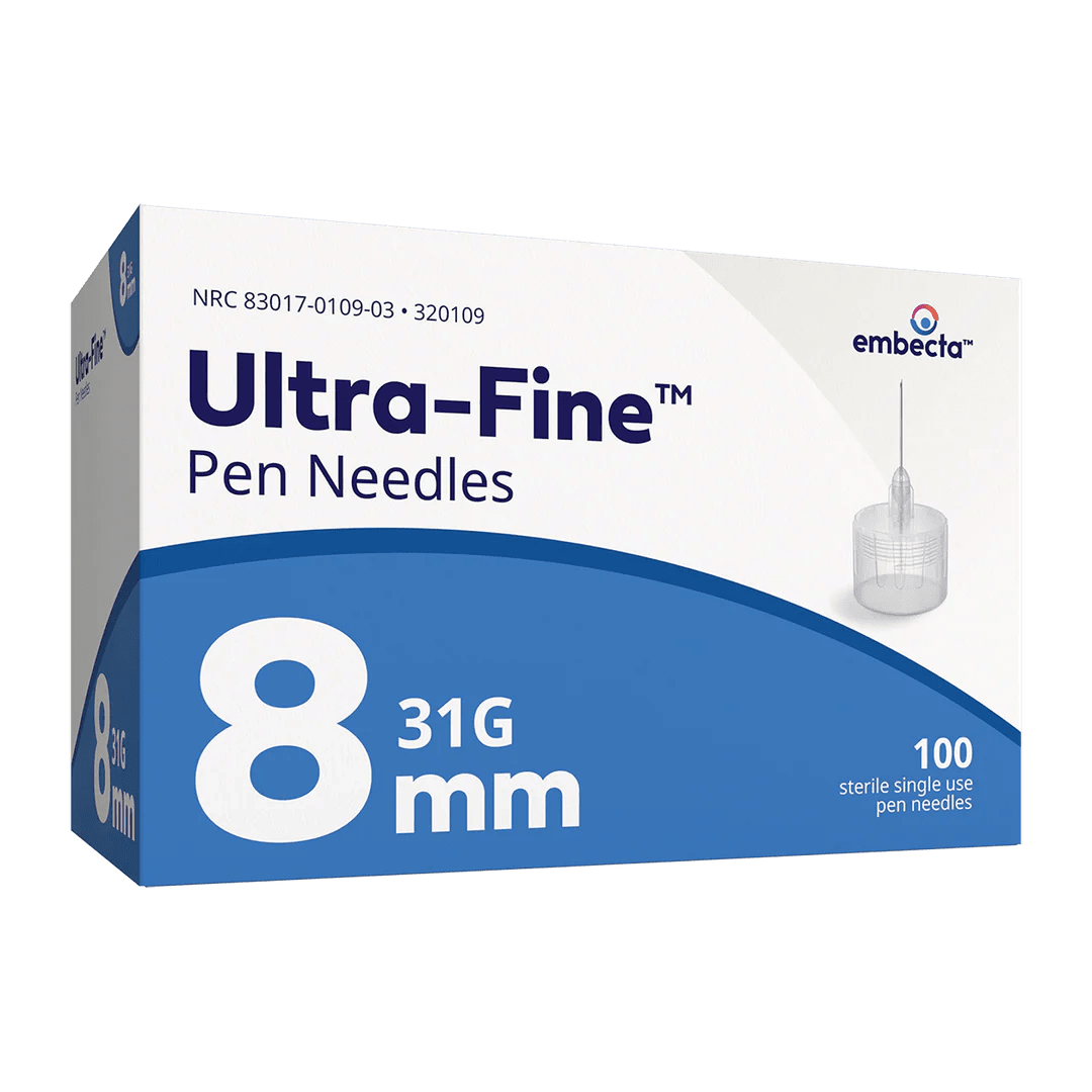 Embecta Ultra - Fine III Short Insulin Pen Needle 31g 8mm - Sterling Distributors