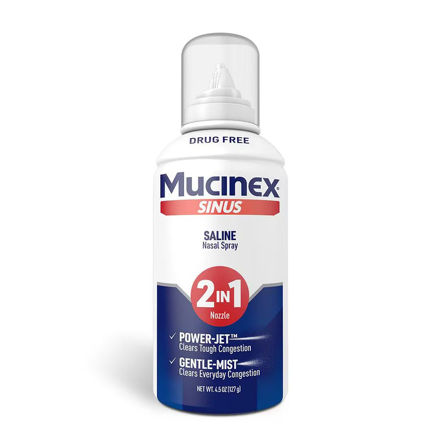 Mucinex Sinus Saline Nasal Spray 4.5 oz