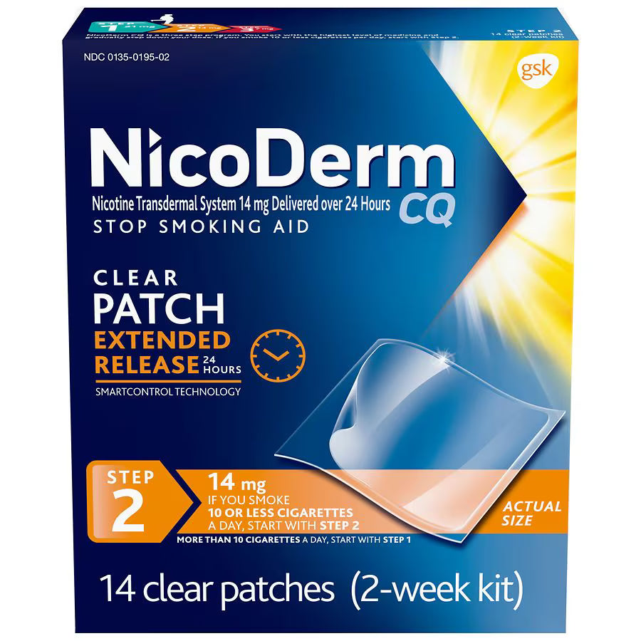 Nicoderm Nicotine Patch 14MG