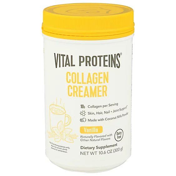 Vital Proteins Collagen Creamer Vanilla 10.6 Oz - Sterling Distributors