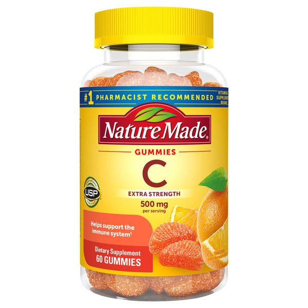 Nature Made Extra Strength Vitamin C Gummies 500 mg 60ct - Sterling Distributors