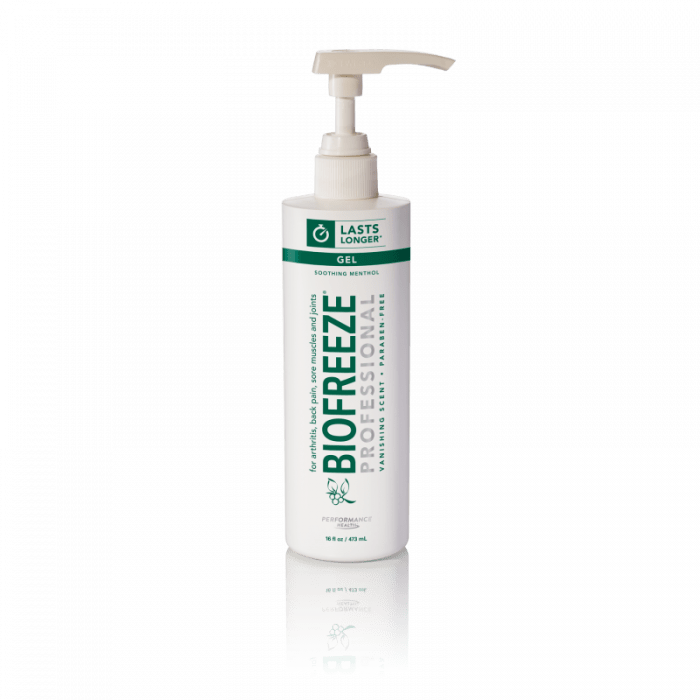 Biofreeze Professional 16oz Gel Pump - Sterling Distributors
