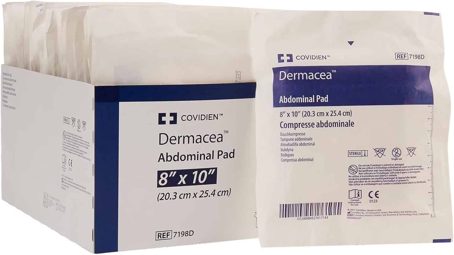 Covidien Dermacea ABD Pad 8x10