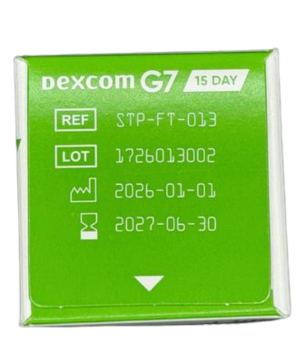 Dexcom G7 Sensor 15 Day 1/ea STP-FT-013