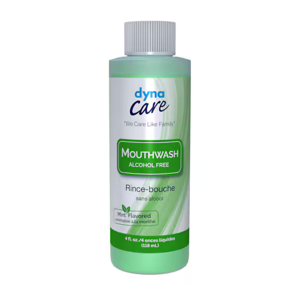 Dynarex Mouthwash - Mint Flavored, 4 oz 96/cs