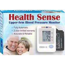 Homeaide HealthSense Upper Arm Blood Pressure Monitor 8.6in - 14.2in