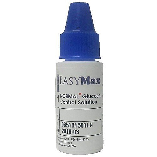 EasyMax Normal Control Solution is a vital part of your diabetes care routine.