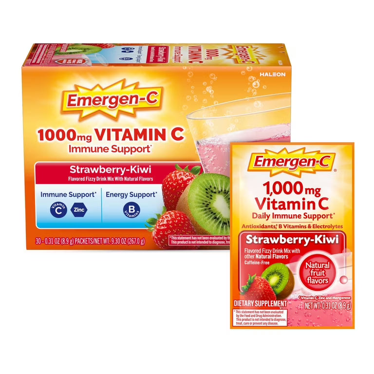Emergen-C Strawberry Kiwi 1,000mg Vitamin C