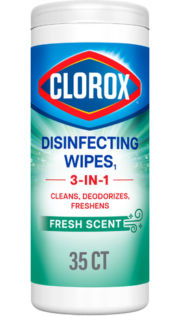 Clorox Disinfecting Cleaning Wipes, Fresh Scent 35 Ct