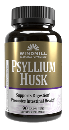 Windmill Psyllium Husk Capsules 90ct - Sterling Distributors