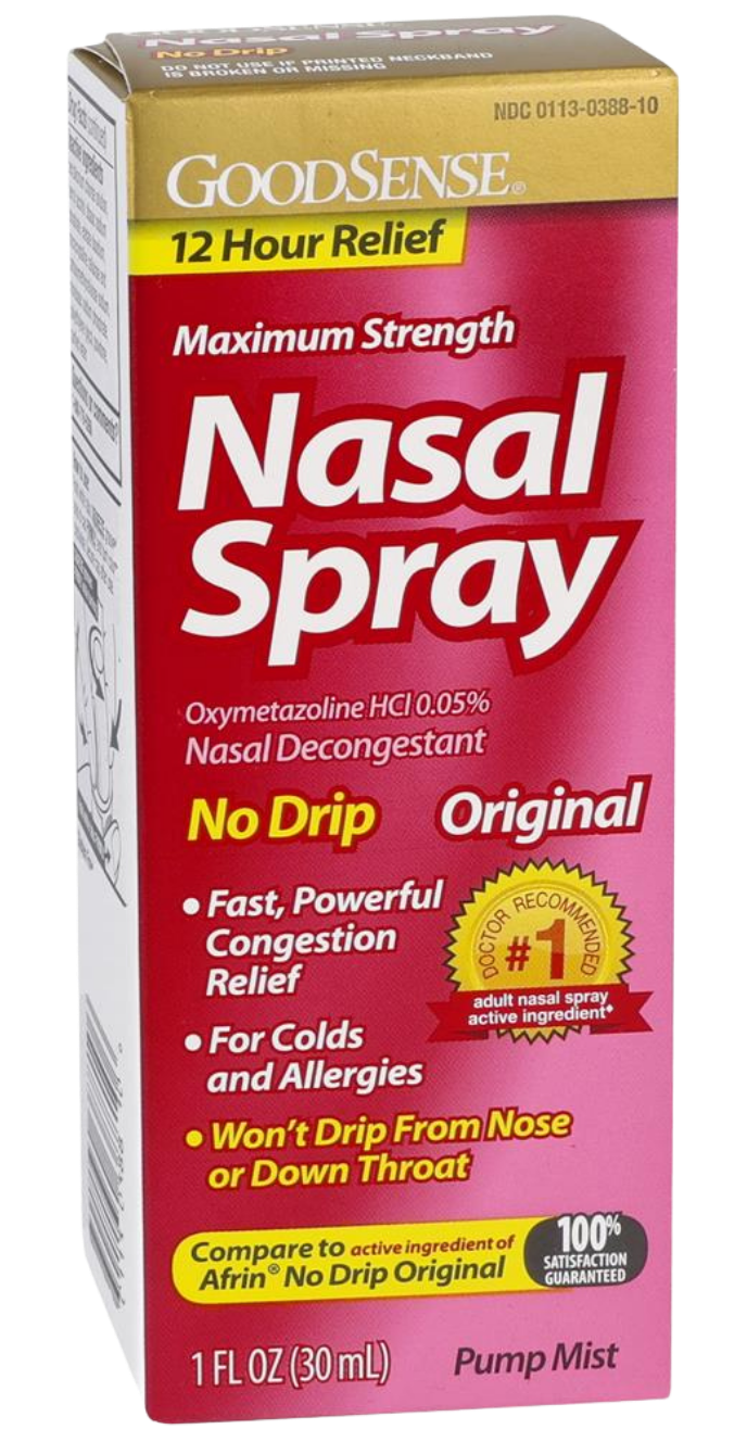 GoodSense Nasal Spray Original 12-Hour 1 oz (Case of 6)