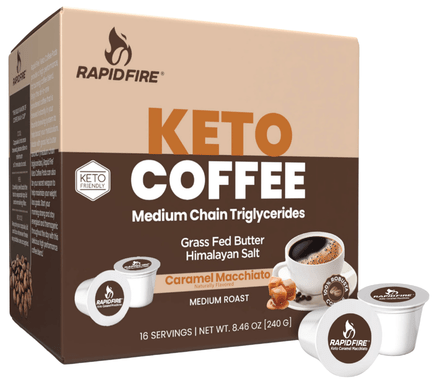 Rapid Fire Ketogenic Coffee Pods (Caramel Macchiato) - Sterling Distributors