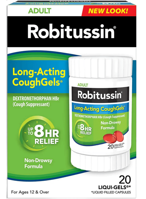 Robitussin Long - Acting CoughGels 20 ct - Sterling Distributors