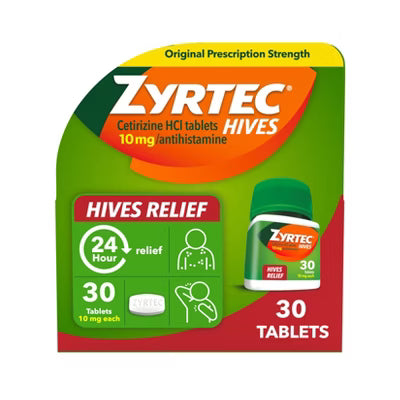 Zyrtec Allergy Tablet 10mg 30ct