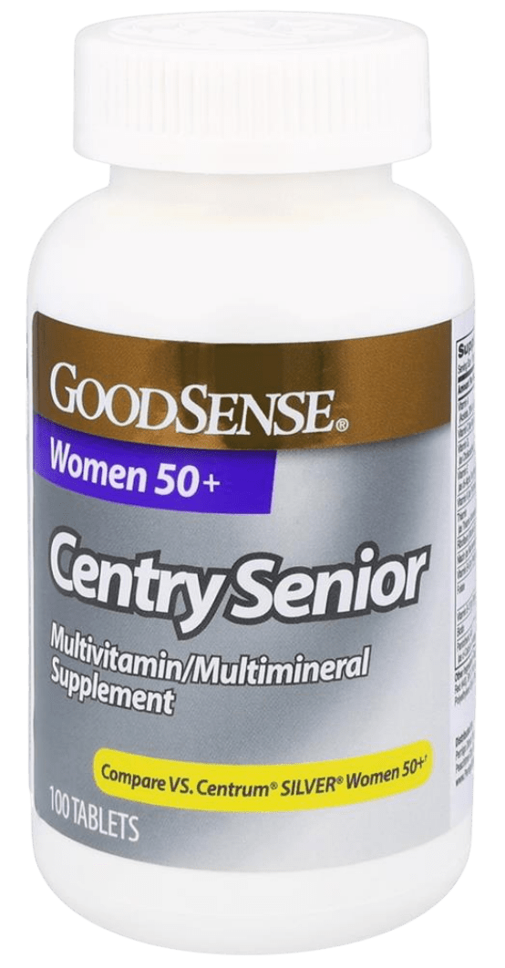 GoodSense Centry Senior Women 50+ Multi-Vitamin Tablets 100 CT (Case of 6) - Sterling Distributors