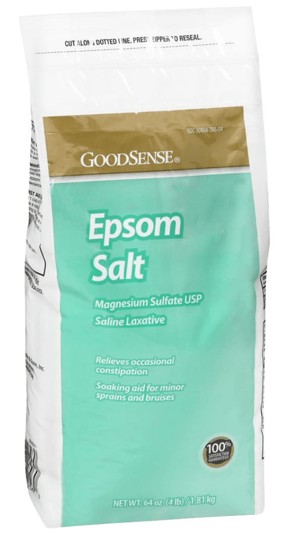 GoodSense Epsom Salt Pouch 4 Lb (Case of 6) - Sterling Distributors