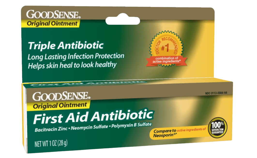 GoodSense Original First Aid Triple Antibiotic Ointment 1 oz (Case of 6) - Sterling Distributors