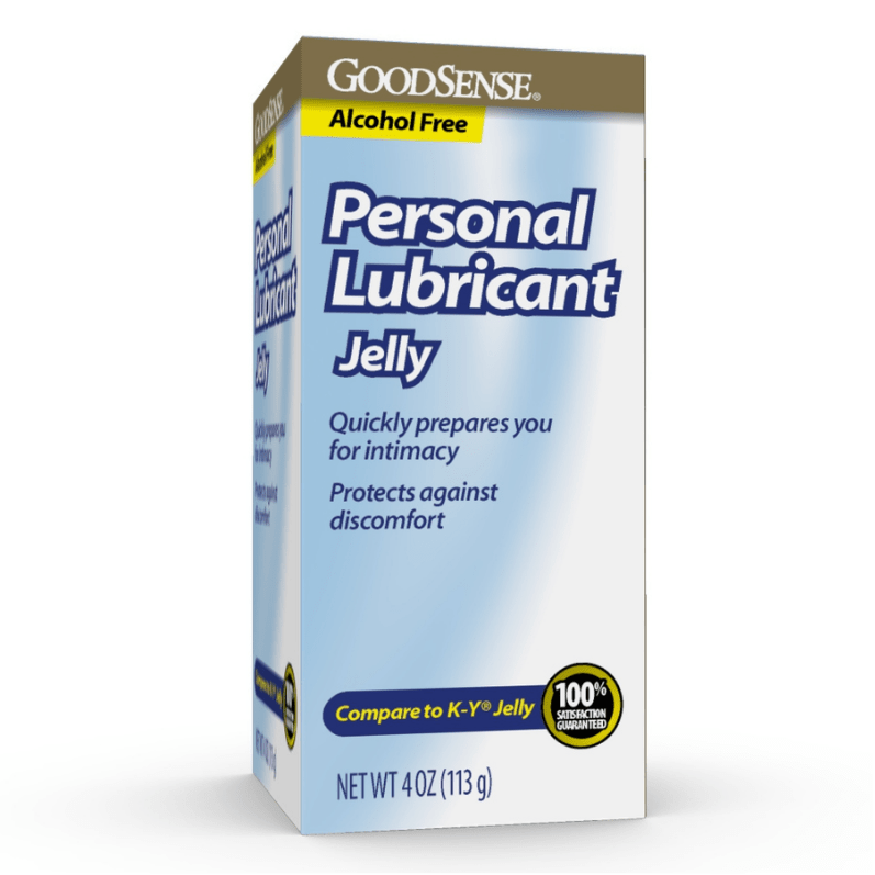 GoodSense Personal Lubricant - Lubricating Jelly 4 oz (Case of 6) - Sterling Distributors