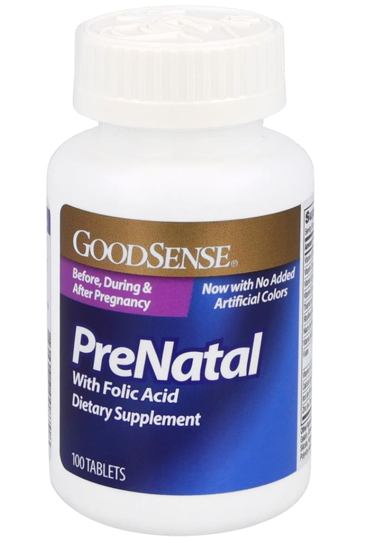 GoodSense Prenatal Tablets 100 CT (Case of 6)