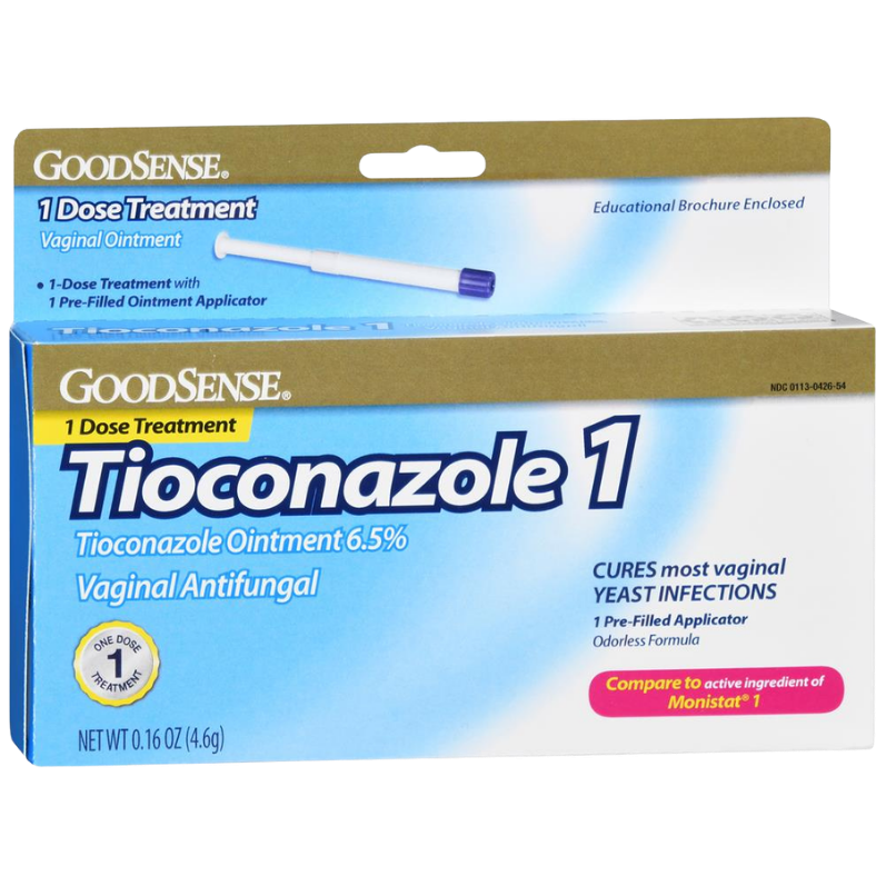 GoodSense Tioconazole 1 Dose Treatment W/ 1 Pre-Filled Applicator 0.16 oz

