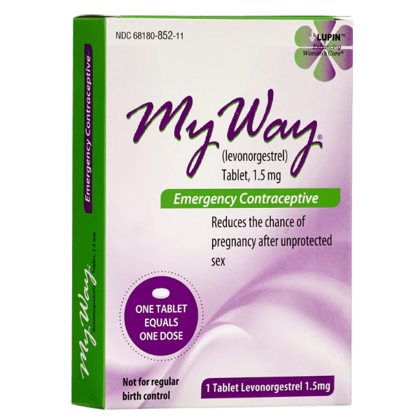 My Way Levonorgestrel Contraceptive 1.5mg 1ct - Sterling Distributors