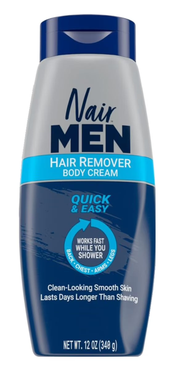 Nair - Men Body Hair Cream Hair Remover 12 Oz