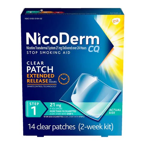 Nicoderm Nicotine Patch 21MG - Sterling Distributors
