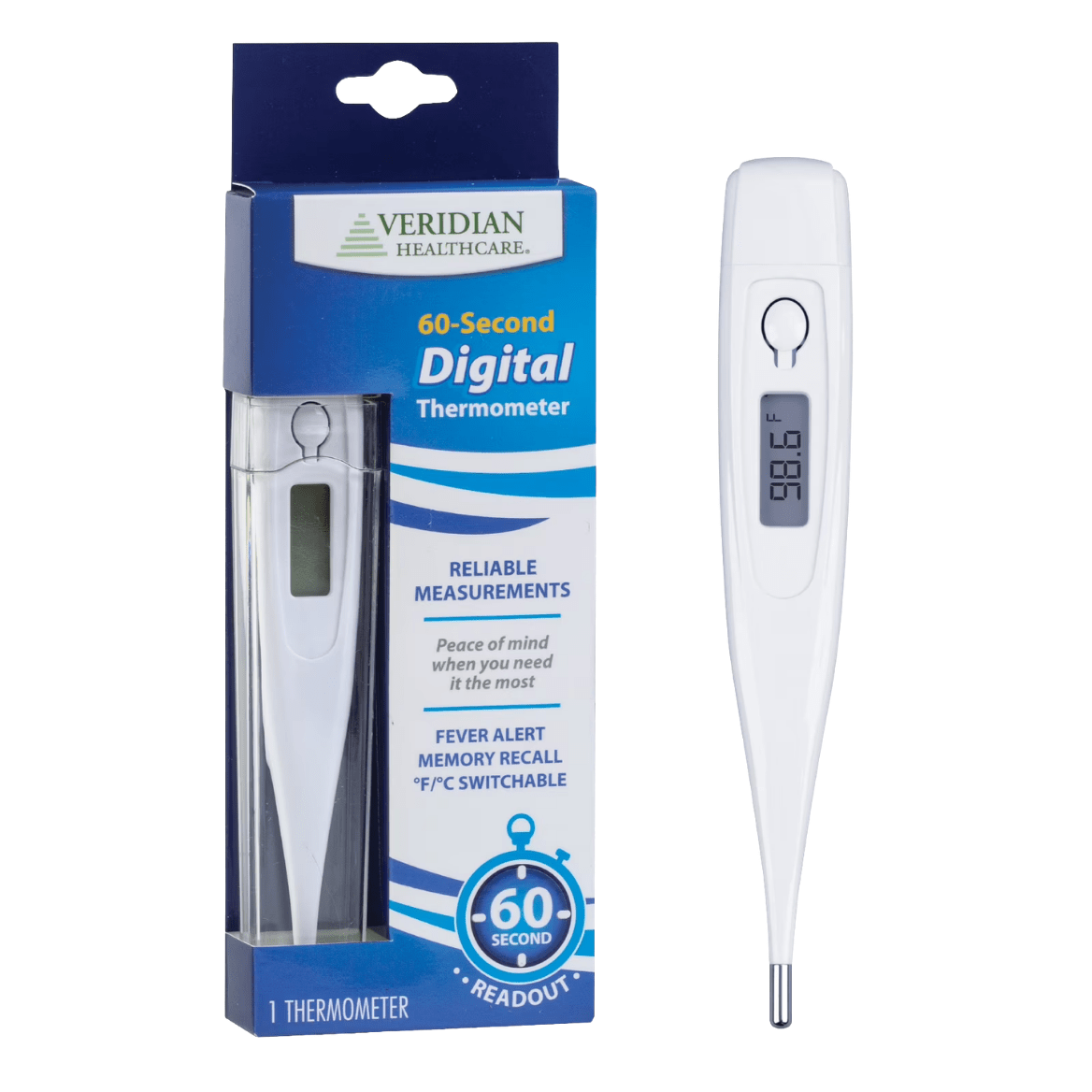 Veridian Digital Oral Thermometeter - Sterling Distributors