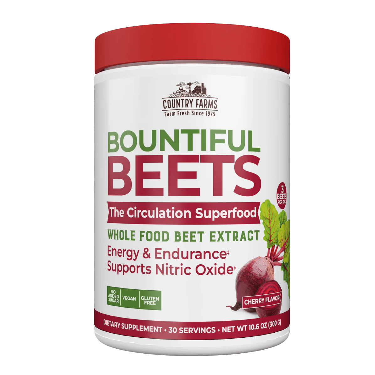 Country Farms Bountiful Beets Drink Mix 10.6oz - Sterling Distributors