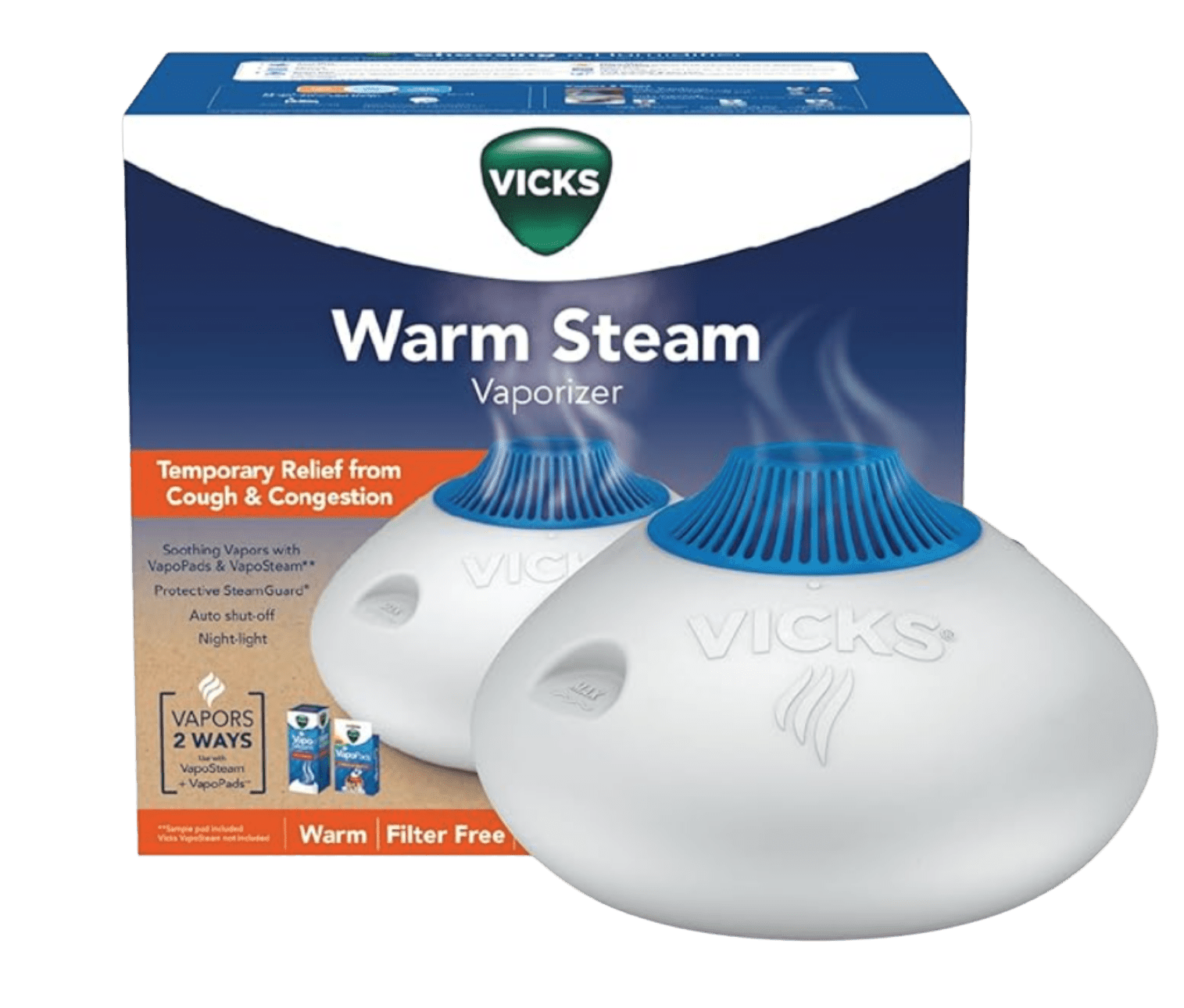 Vicks Warm Steam Vaporizer & Humidifier 1.5 Gallon - Sterling Distributors