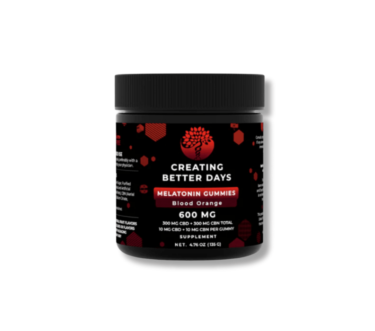 Blood Orange Melatonin CBD + CBN Gummies 600 MG - Sterling Distributors