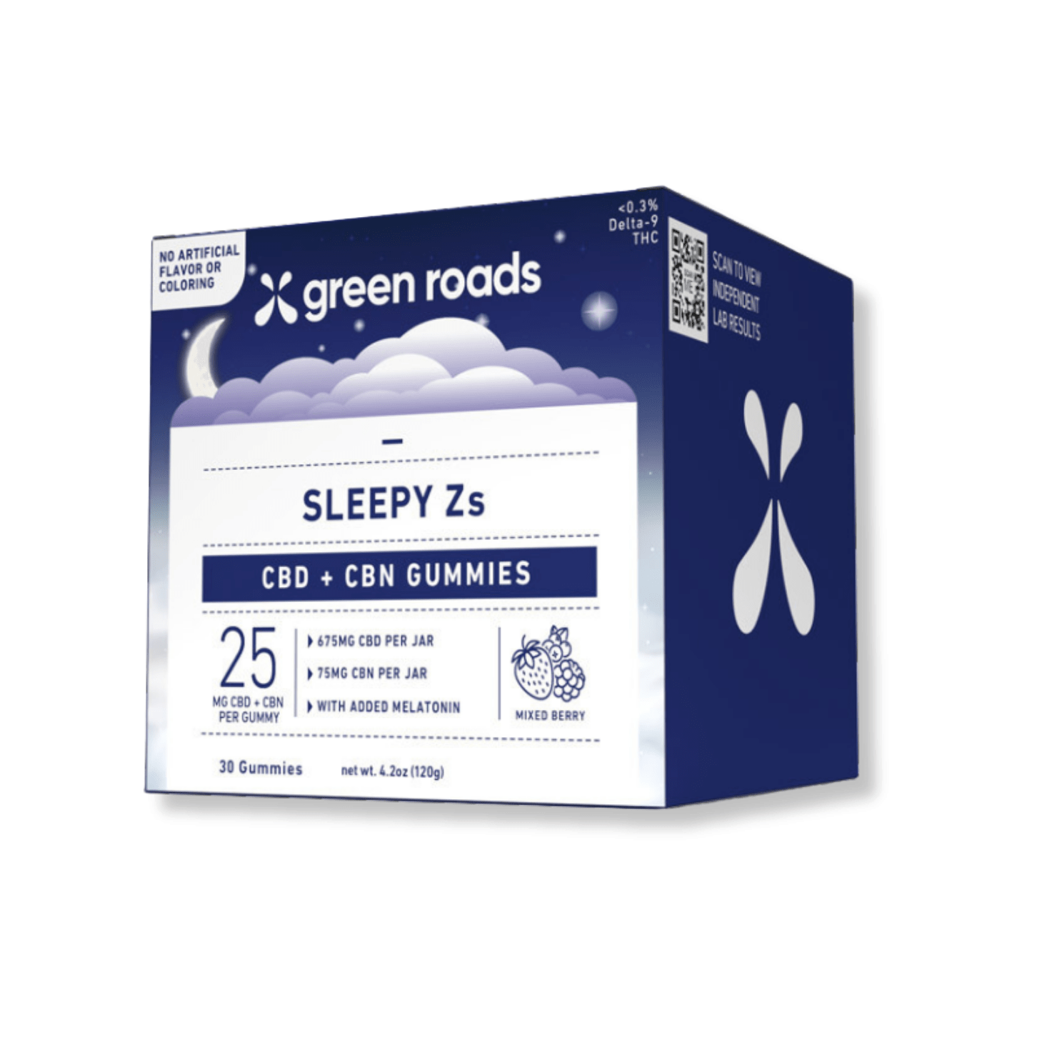 Green Roads Sleepy Zs Gummies 750mg 30ct - Sterling Distributors