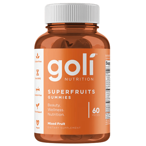 Goli Superfruits Beauty Gummies 60ct - Sterling Distributors