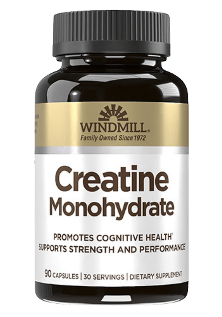Windmill Creatine Monohydrate Capsules 90ct (Case of 6) - Sterling Distributors
