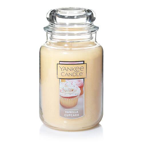 Yankee Candle Vanilla Cupcake Large 22oz Glass
