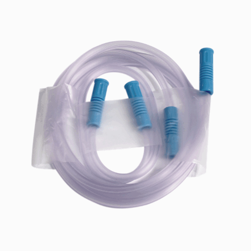Suction Tubing Combo Pack w/ straw connector N/S 50/cs