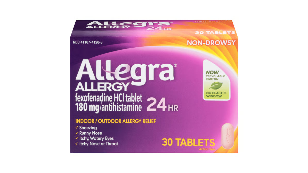 Allegra Allergy Relief 180 mg 30 Ct