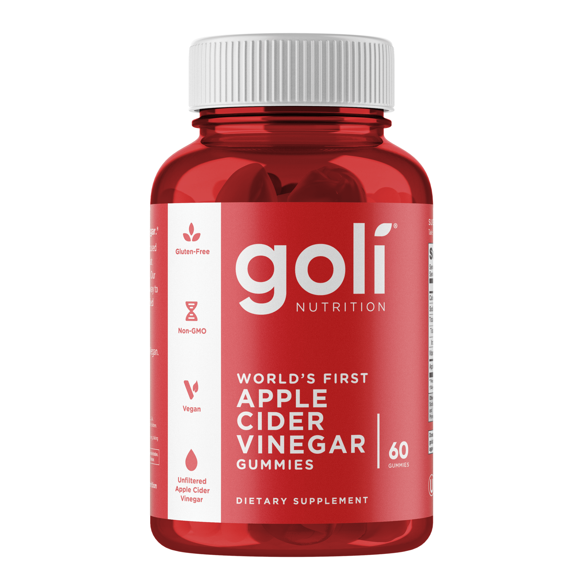 Goli Apple Cider Vinegar Gummies 60ct - Sterling Distributors