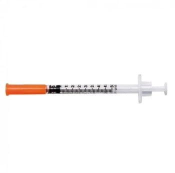 BD Insulin Syringe with Needle 1cc 27g 5/8" - Sterling Distributors