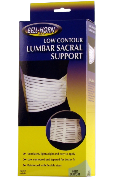 Small Low Contour Lumbo Sacral Support