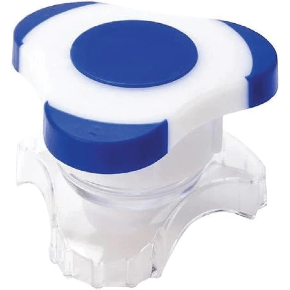 Apex Pill Crusher Hand Operated Blue/White - Sterling Distributors