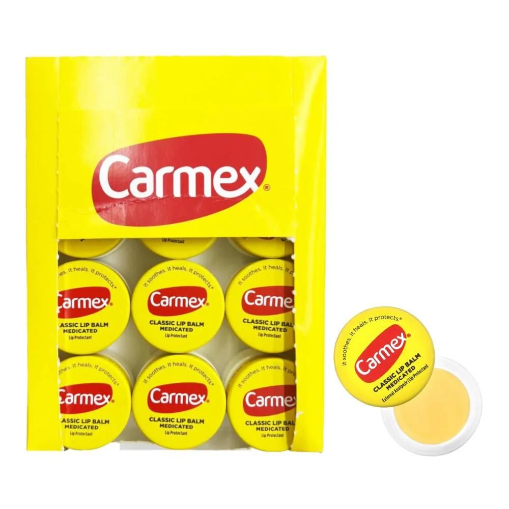Carmex Classic Lip Balm Medicated 0.25 oz 12 pack - Sterling Distributors