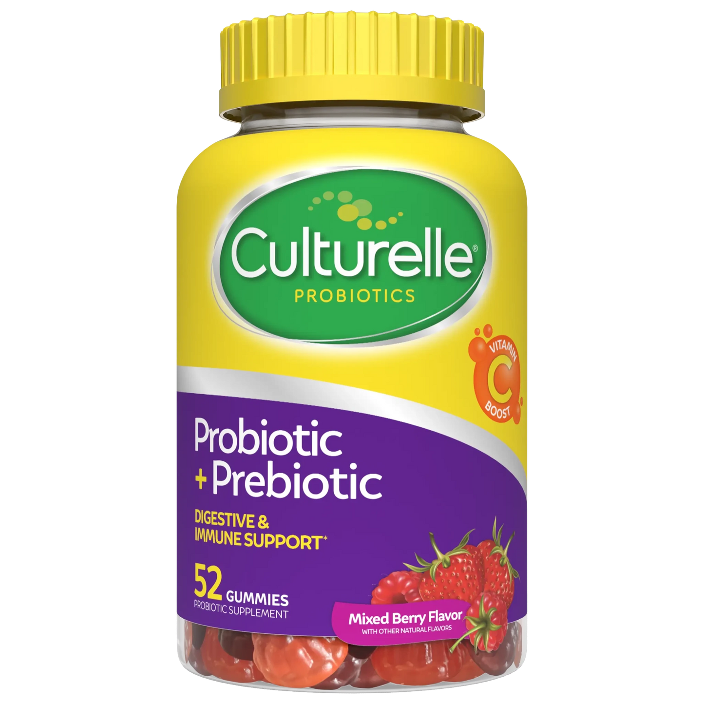 Culturelle Probiotic + Prebiotic Gummies 52 ct - Sterling Distributors