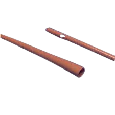 Dover Rob-Nel Urethral Intermittent Catheter 18Fr Red 16"L
